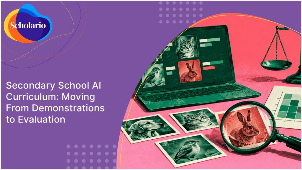 Secondary School AI Curriculum: Moving From Demonstrations to Evaluation